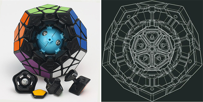 Funs limCube Annual-Rings Megaminx Speed Cube